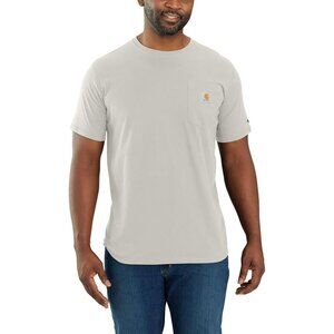 Carhartt mens Force Relaxed Fit Midweight Short-Sleeve Pocket T-Shirt